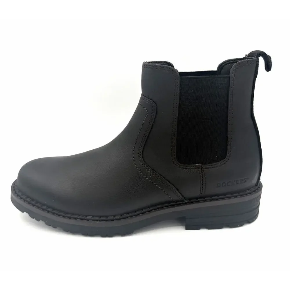 Dockers Mens Size 8 Truman Stain Defender Rugged Boot Black 90-38884